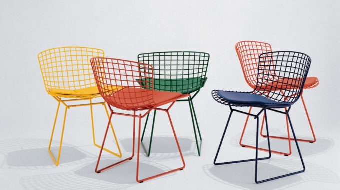 Cadeira Bertoia: Modelos e cores. Veja a história dessa cadeira!